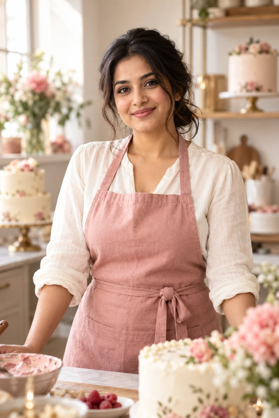 Illustrative placeholder portrait for chef Shubhangi Kadam